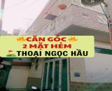 LÔ GÓC 2 MẶT HẺM - NGAY ỦY BAN HÀNH CHÍNH QUẬN TÂN PHÚ - GIÁ NHỈNH 4T