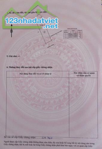 Vị trí đẹp: Nằm trong khu tái định cư Lộc An, ngay sau chợ – khu vực dân cư đông đúc, đầy