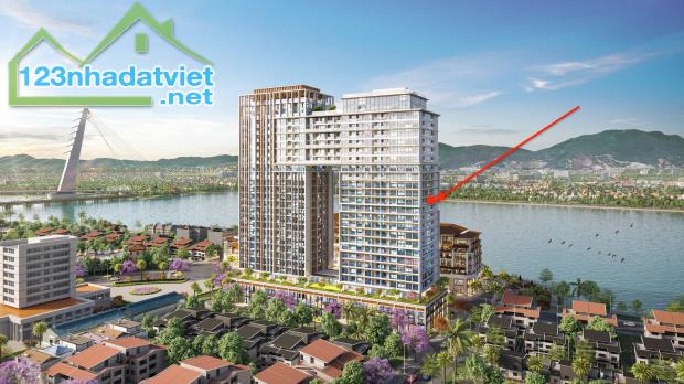 Căn 2PN view cầu Rồng phun lửa giá 6 tỷ 5 có thương lượng| Tầng 14
