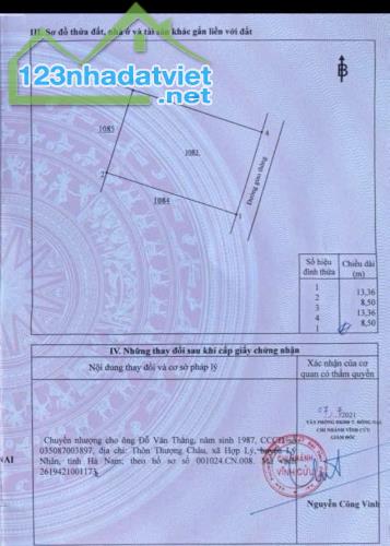 Lô Biệt thự 8.5x13.5 chỉ 400tr công chứng ngay