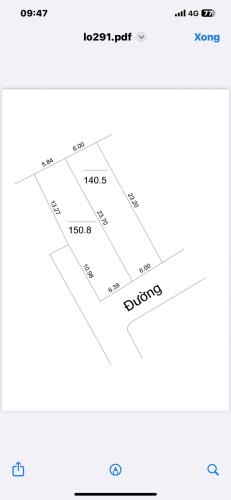 chính chủ Bán đất diện tích 140m full thổ cư - 3