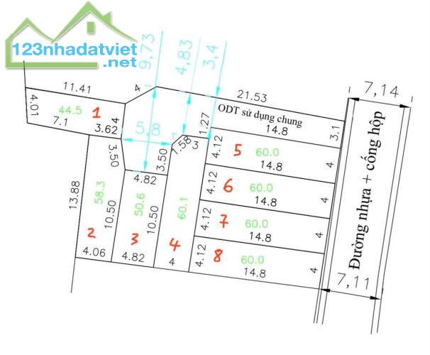 Duy nhất lô 44m ngay Hoa Động - Thuỷ Nguyên - ngõ ô tô 7 chỗ giá SIÊU SỐC chỉ 1,3x tỷ. - 2