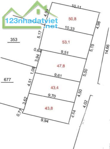 HƠN 1 TỶ / LÔ  + ĐẤT TP VĂN GIANG ( HƯNG YÊN) + ĐƯỜNG Ô TÔ VÀO ĐẤT  - Bạn chọn lô nào ?  +
