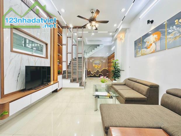 B.Á.N N.H.À 35m² 5 TẦNG PHỐ HOÀNG MAI, ĐÈN LỪ, KINH DOANH, ÔTÔ TRÁNH