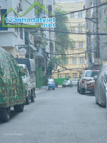 Bán tòa văn phòng quận Ba Đình, 58m, 9 tầng, mt 5.5m, giá 42 tỷ, vỉa hè, thang máy - 1
