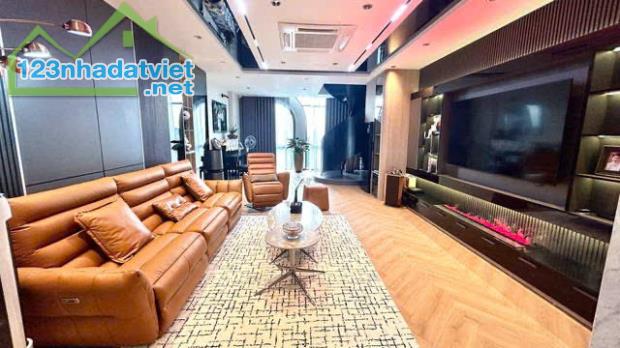 Bán nhà Long Biên TĐC Ngọc Thuỵ 60m2 6 tầng +1 hầm mt 5m 32 tỷ thang máy vỉa hè rộng ô tô - 4