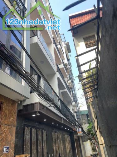 SIÊU PHẨM NHÀ TỨ LIÊN - Ô TÔ ĐỖ CỬA - 6 TẦNG THANG MÁY, KHU VƯC CHO TÂY THUÊ 46M GIÁ 13.6 - 1