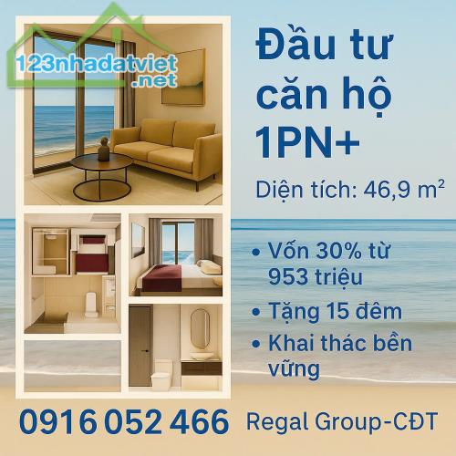 Chỉ với hơn 2 tỷ, bạn đã sở hữu căn hộ biển pháp lý lâu dài – tiềm năng tăng giá cao . - 4