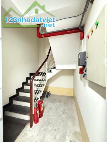 TOÀ NHÀ CHDV NGAY CẦU THAM LƯƠNG CHO THUÊ 70TR/Th - 120M2 - NGANG 6M VUÔNG A4 - 6 TẦNG HẦM