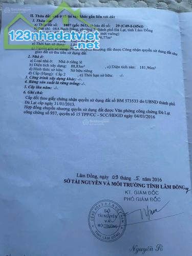 NHÀ ĐẸP – GIÁ TỐT  - CẦN BÁN  CĂN NHÀ RIÊNG 147m2 TẠI  Đường Bạch Đằng, Phường 7, Đà Lạt, - 2