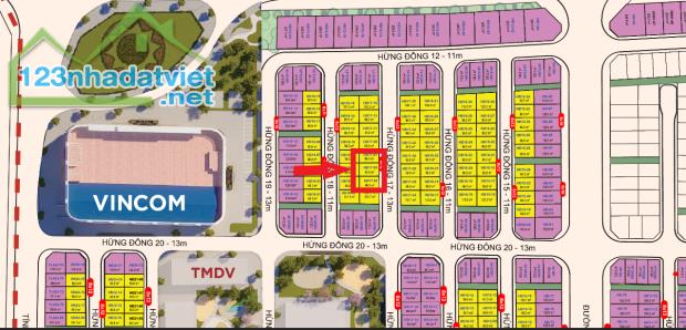 Bán Liền Kề Hừng Đông 17 Vinhomes Wonder City – Vị Trí Đắt Giá Sát Vincom, Giá Tốt Bất Ngờ