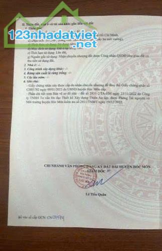 Bán gấp nhà 99m2 có SHR Tân hiệp Hóc môn Giá 720tr. - 4