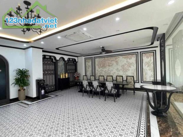 BÁN TÒA VÀI  PHỎNG THU NHẬP DÒNG TIỀN 400 TR/TH - CẦU GIÁY - 200 M2-9 T - MT 15 M - 150 TỶ - 1