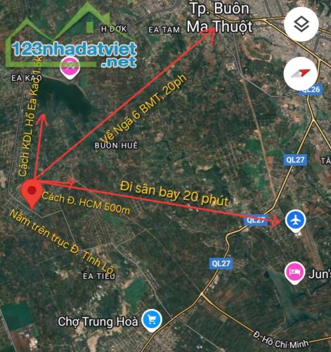 💥  ĐẤT PHƯỜNG EA KAO(27X35M) - TP.BUÔN MA THUỘT. TC:150 . 💰  GIÁ 4 TỶ