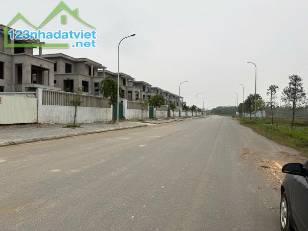 Bán 100m lk mặt đường 24m KĐT Cienco 5 Mê Linh,mặt tiền: 5m, kd sầm uất. - 1