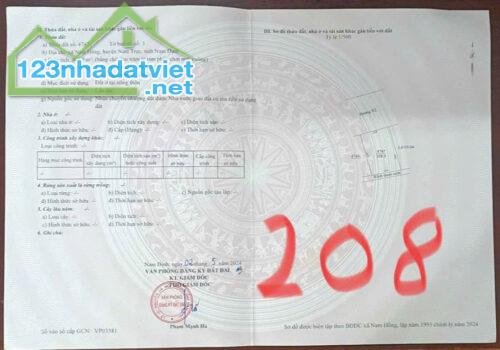 Chính chủ bán 2 mảnh đất liền kề tại khu TĐC BT3 Nam Hồng, Nam Trực, Nam Định - 3