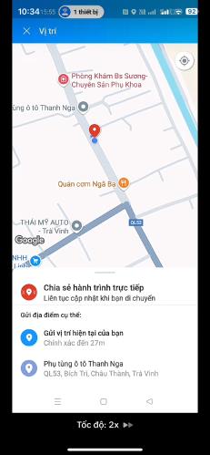 Bán đất khu vực xã Hoà Thuận, Châu Thành, TRà Vinh