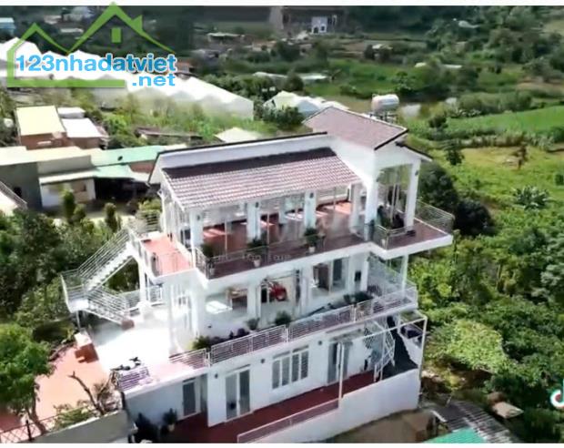 BÁN GẤP NHÀ VƯỜN GẦN ĐÀ LẠT - 4,5 tỷ - rộng 3656m2 - có 400m2 thổ cư - 2