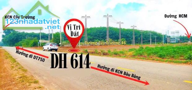 CHỈ 9XX SỞ HỮ NGAY LÔ ĐẤT ĐẸP TẠI BÀU BÀNG - 1