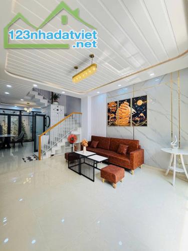 Nhà 4 tầng mới đẹp, hẻm xe hơi tránh Bình Long – 56m² – 4PN – chỉ 7.35 tỷ TL - 1