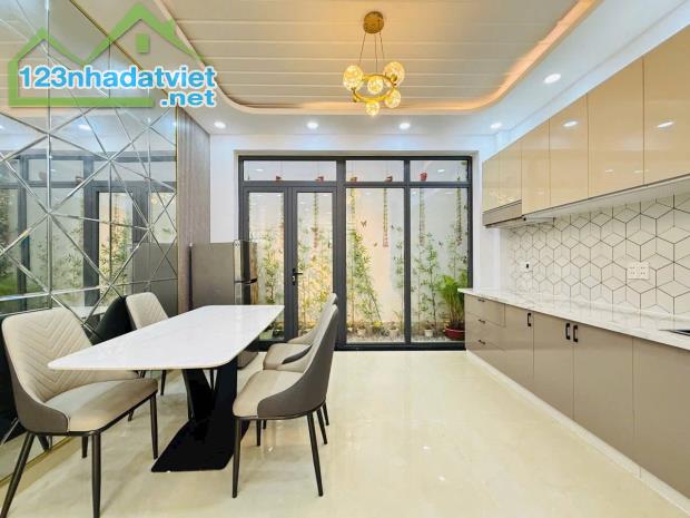 Nhà 4 tầng mới đẹp, hẻm xe hơi tránh Bình Long – 56m² – 4PN – chỉ 7.35 tỷ TL - 2