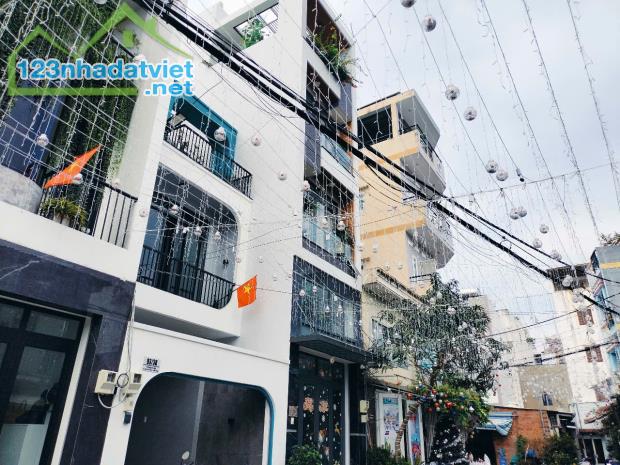 CHDV Cao cấp Trần Tấn Tân Phú giáp Tân Bình hẻm 10m 210m2 ,6Tầng thang máy 31 tỷ - 2