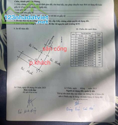 Nhà 2 tầng sạch đẹp mua bán vi bằng phố Đông Trà - 4