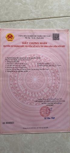 CHÍNH CHỦ CẦN BÁN GẤP LÔ ĐẤT TẠI- TỈNH TIỀN GIANG