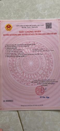 CHÍNH CHỦ CẦN BÁN GẤP LÔ ĐẤT TẠI- TỈNH TIỀN GIANG - 2