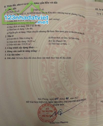 Liền kề Dự án Việt Phát - Vĩnh Niệm, 63m 4 tầng, full đồ, Giá 6.1 tỉ - 4