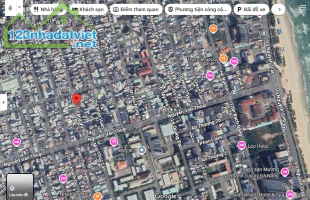 Bán đất MT đường Đặng Vũ Hỷ - Sơn Trà , cách biển Nguyễn Văn Thoại chỉ 400m LH 0942992361 - 1