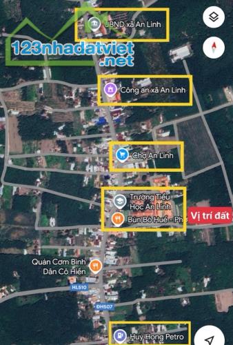 Chính Chủ Bán Đất Cạnh Trường Học An Linh, 560m2 (thổ cư 200m2), Giá 690 triệu lô - 2