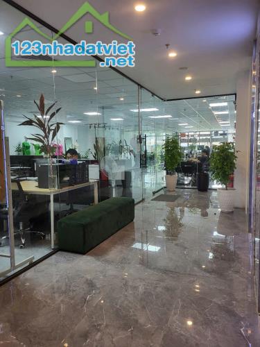 Tòa Building ngõ phân lô vỉa hè cạnh Vành đai 3 tầng thông sàn 90m2 MT6,5m 42 tỷ