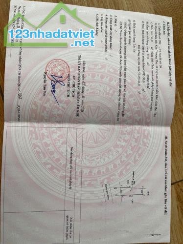 Chính chủ cần bán Nhanh Lô Đất Tại Khu Thượng Thọ - Xã Tuy Lộc – Cẩm Khê – Phú Thọ