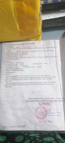 SANG NHƯỢNG ,NHÀ MẶT PHỐ THẠNH XUÂN 62, Q.12, HCM - GIÁ CHỈ 1.6 TỸ (76 M2 MỖI NỀN ) - 1