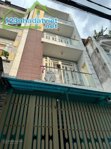 BÁN NHÀ ÂU DƯƠNG LÂN Q.8- 4 TẦNG- 4PN-  NGANG 4M HẺM THÔNG GẦN TẠ QUANG BỬU Q.8- NHÍCH 6 - 1