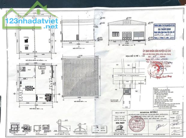 Bán nhà xưởng đường Nguyễn Thị Nê - 818m2 - 14.5x56 - 300m2 thổ cư - xã Phú Hòa Đông - Củ - 1