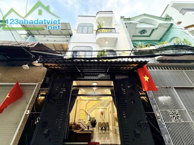 48M2☘️BÁN NHÀ 4 TẦNG✨HẺM Ô TÔ 4M, NGUYỄN VĂN KHỐI, P9 GÒ VẤP, 6.x Tỷ - 1