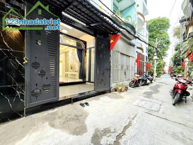 48M2☘️BÁN NHÀ 4 TẦNG✨HẺM Ô TÔ 4M, NGUYỄN VĂN KHỐI, P9 GÒ VẤP, 6.x Tỷ - 3