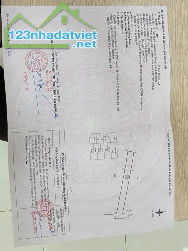 260m2 đất nền giá chỉ 4,2 triệu/m2 cách sân bay Liên Khương 9km Đức Trọng