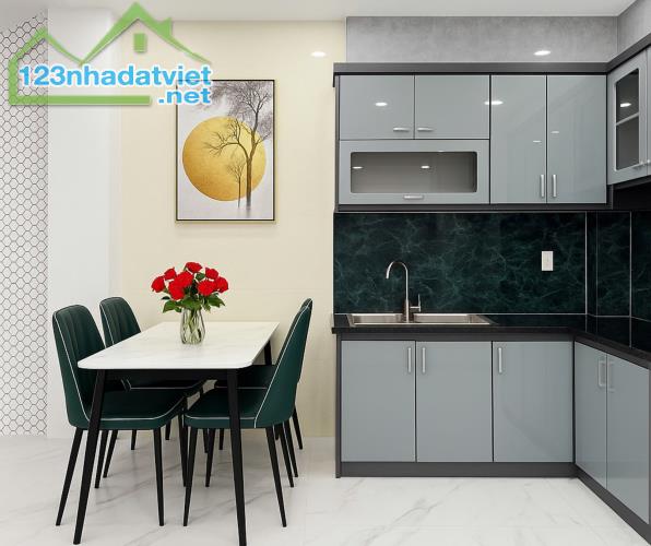 Chỉ nhỉnh 5 Tỉ, sở hữu ngay nhà đẹp, 50m2, 3PN Có PN dưới trệt, P9 Gò Vấp - 2