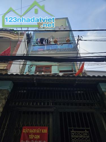 Bán nhà An Bình P5 Q5, 73m2[4×19] 4 tầng 5PN 6WC, hẻm 4m, 11ty9 - 5