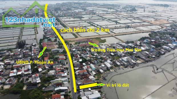 Bán đất 115m2 mặt tiền đường Kinh Dương Vương, phường Thuận An, TP Huế, chỉ 3,7 tỷ - 4