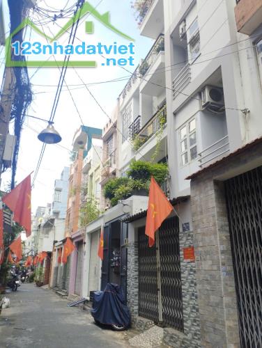Ngộp Lạc Long Quân - giáp Q10 - 4 tầng  - view HXH gần 40 m2 - 1