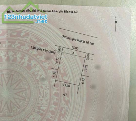 Bán đất biệt thự KQH Văn Tiến Dũng, tặng nhà vườn, Thuỷ Dương, Hương Thuỷ, TP Huế