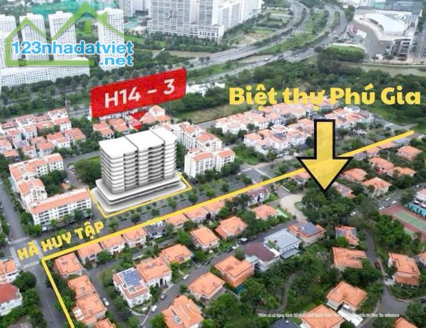DỰ ÁN CĂN HỘ ĐƯỜNG HÀ HUY TẬP PHÚ MỸ HƯNG. H14-3 CHUẨN BỊ MỞ BÁN. ĐKI NGAY 0901323786 - 1