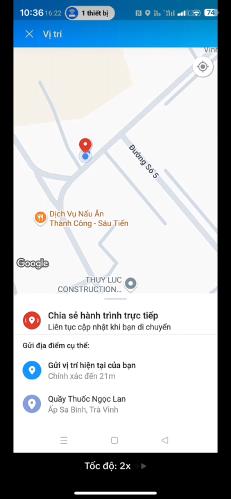 Bán đất khu vực KCN Long Đức,   TRà Vinh - 1