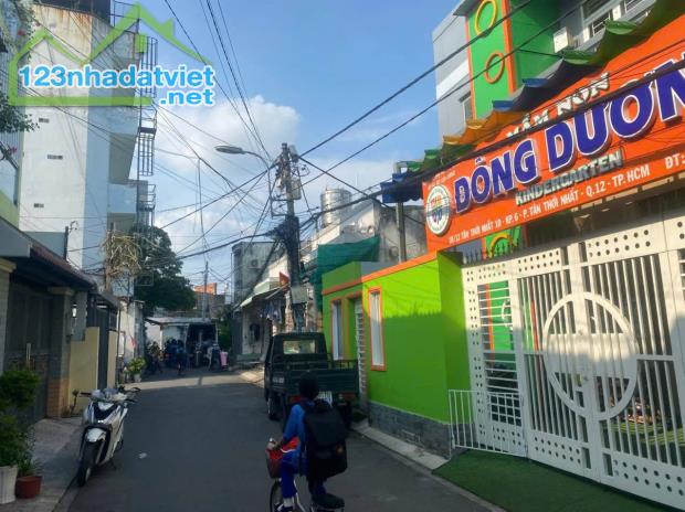 [QUẬN 12] TÂN THỚI NHẤT 10 - SÁT TÂN BÌNH - HẺM XE HƠI TẬN NHÀ - 46M2 NỞ HẬU TÀI LỘC - KLG