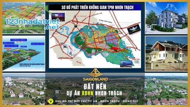 CẦN BÁN 10 NỀN ĐẤT DỰ ÁN XD HÀ NỘI NHƠN TRẠCH ĐỒNG NAI GIÁ TỐT - 4
