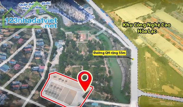 SỞ HỮU LÔ ĐẤT ĐẸP FULL THỔ CƯ TẠI HÒA LẠC - 2